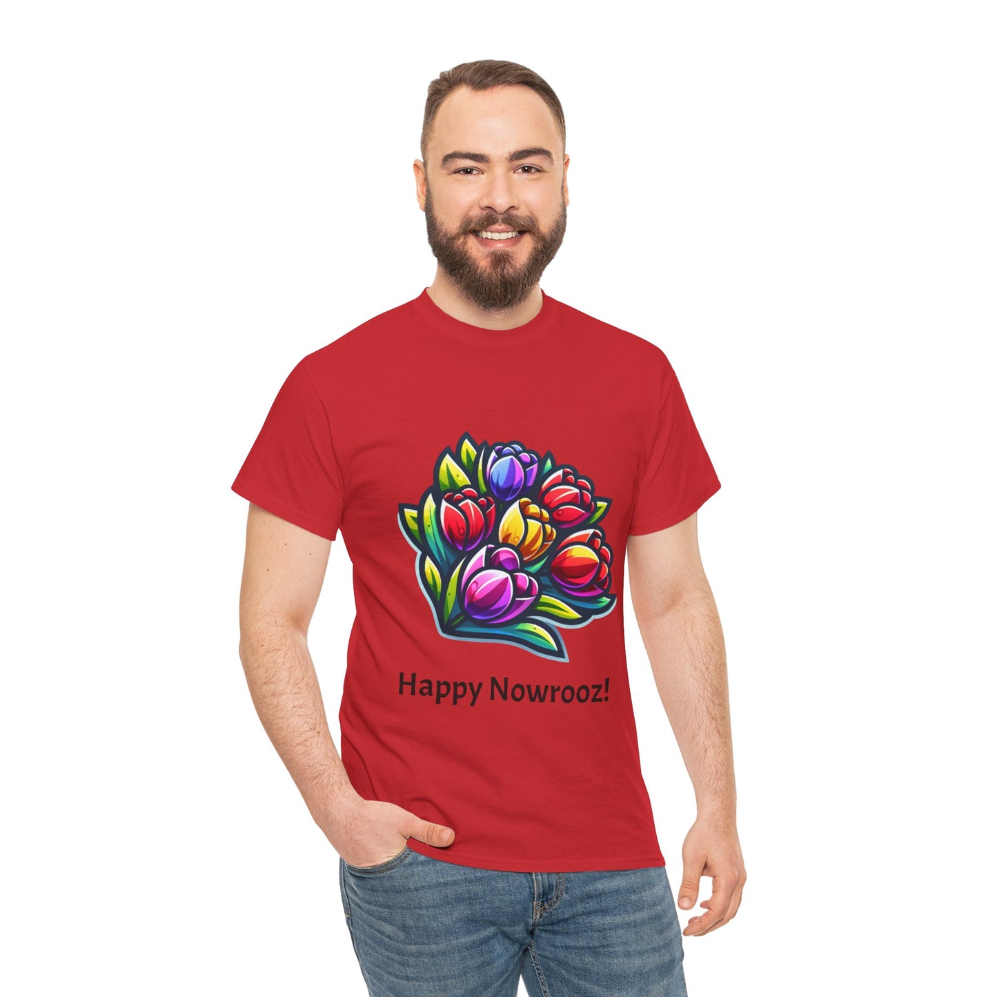 Tulips Unisex Nowrooz Tshirt