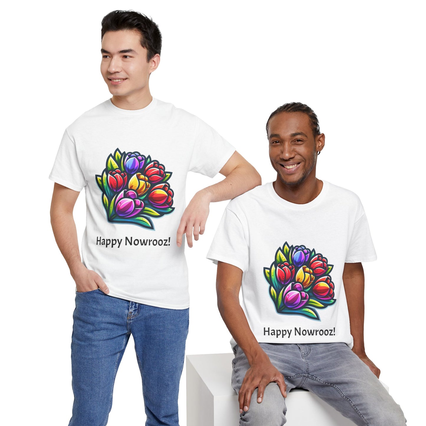 Tulips Unisex Nowrooz Tshirt