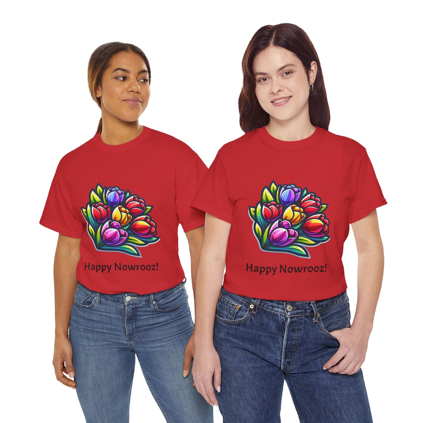 Tulips Unisex Nowrooz Tshirt