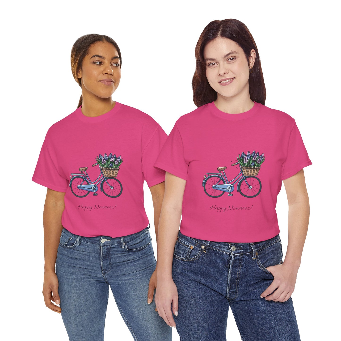 Hyacinth-bike Unisex Nowrooz Tshirt