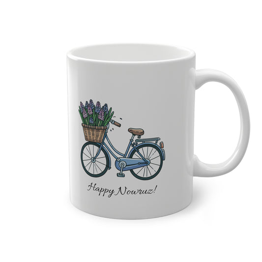 Hyacinth-bike Nowruz Mug