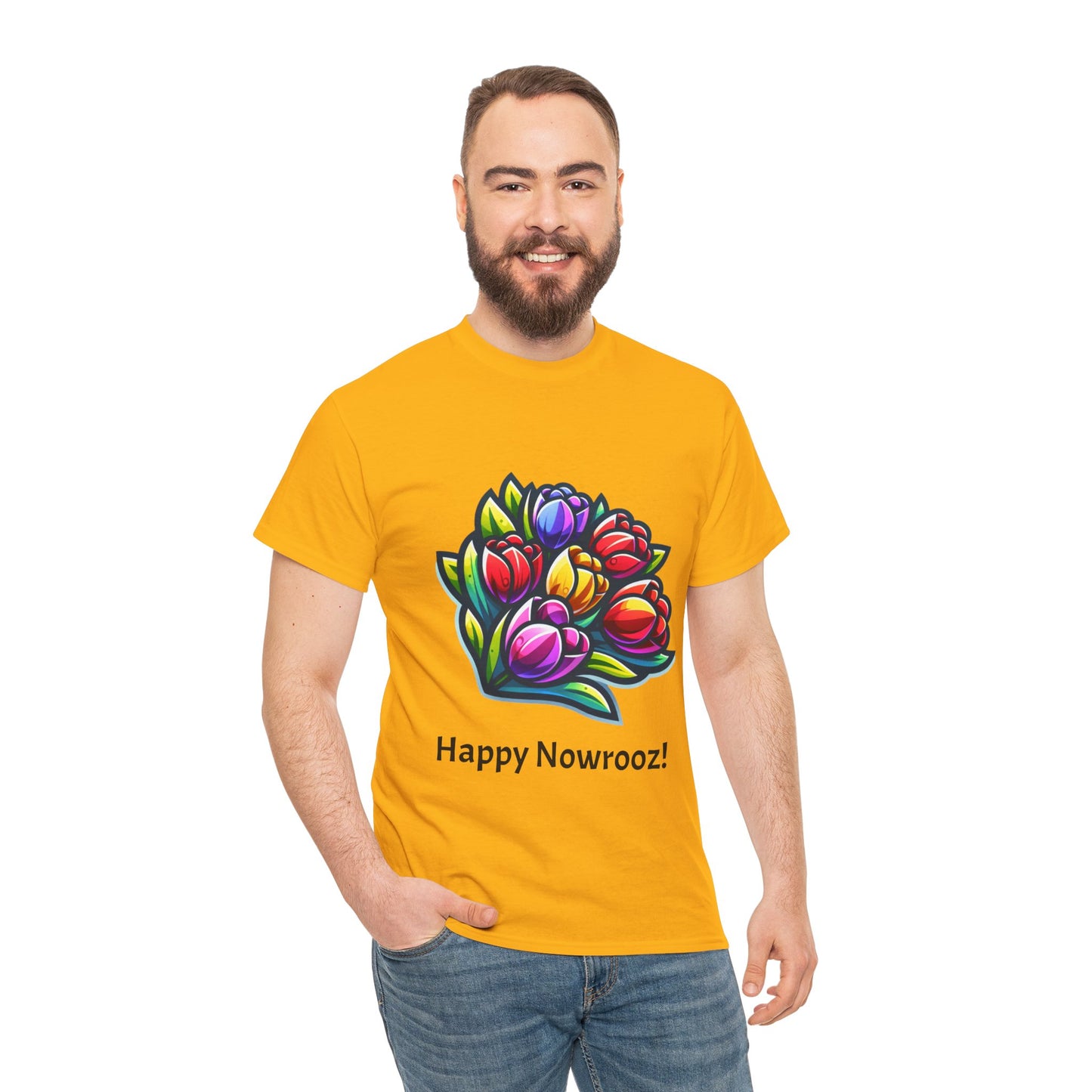 Tulips Unisex Nowrooz Tshirt