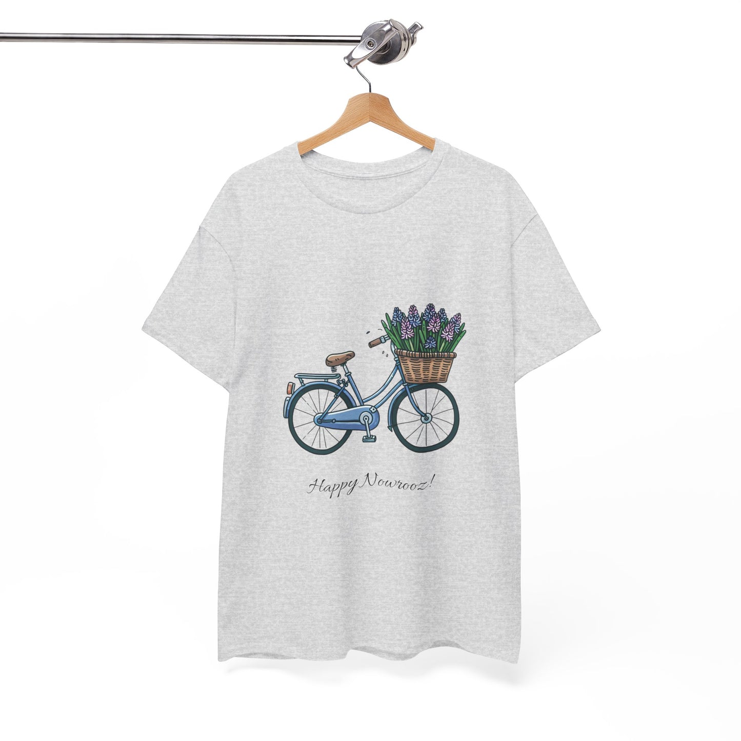 Hyacinth-bike Unisex Nowrooz Tshirt