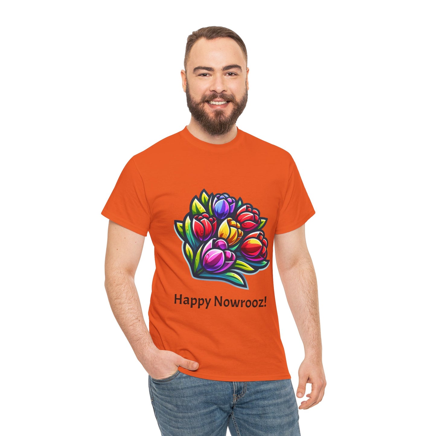 Tulips Unisex Nowrooz Tshirt