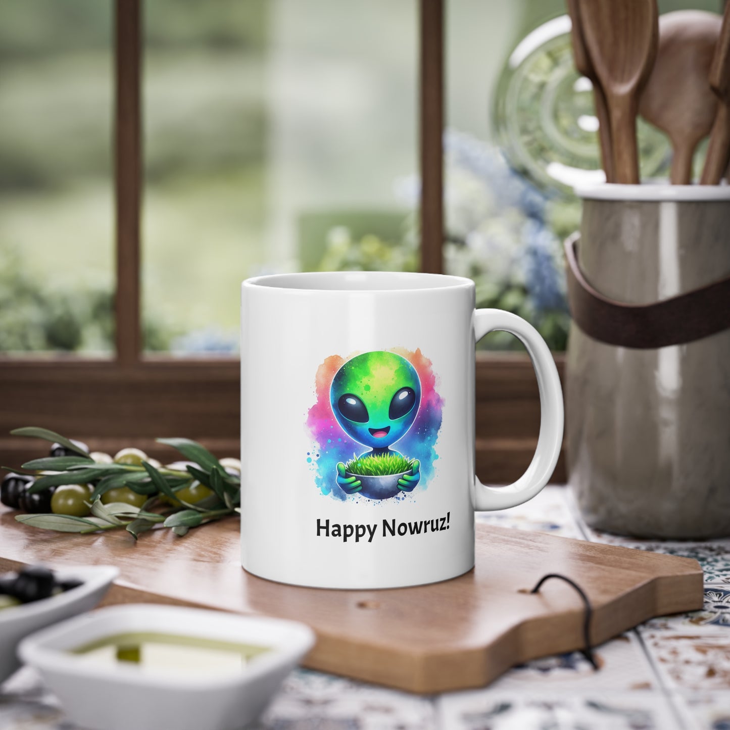 Alien Nowrooz Mug