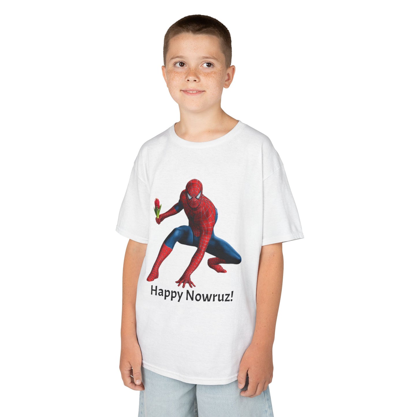 Spiderman Kids Nowruz Tshirt (10 - 18 yrs. Old)