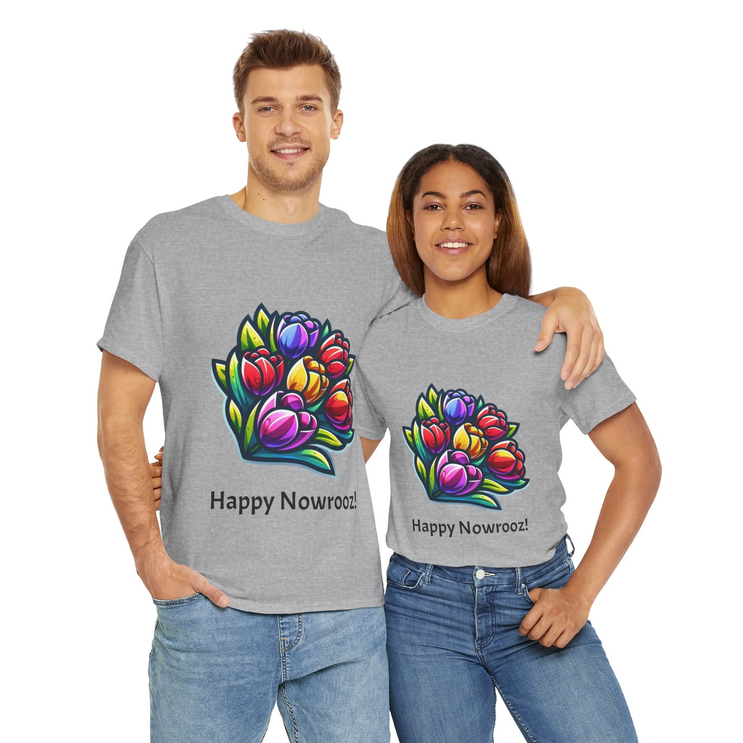 Tulips Unisex Nowrooz Tshirt