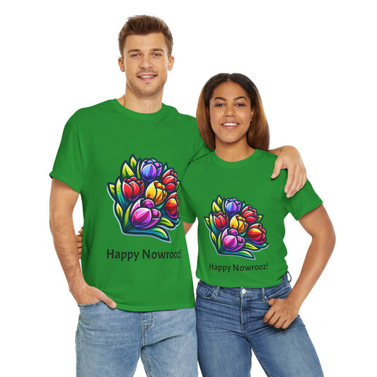 Tulips Unisex Nowrooz Tshirt