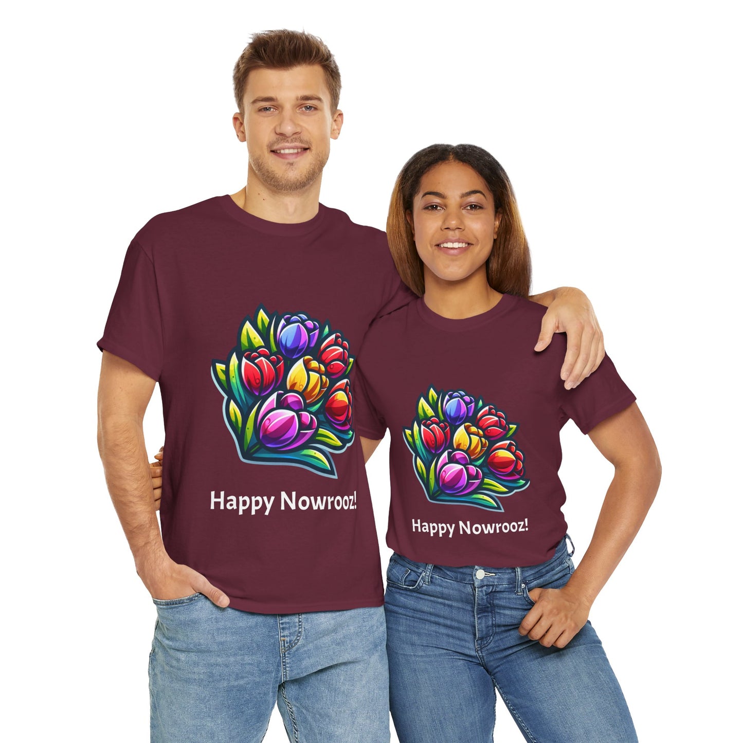 Tulips Unisex Nowrooz Tshirt