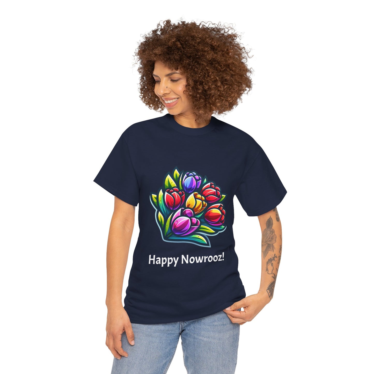 Tulips Unisex Nowrooz Tshirt