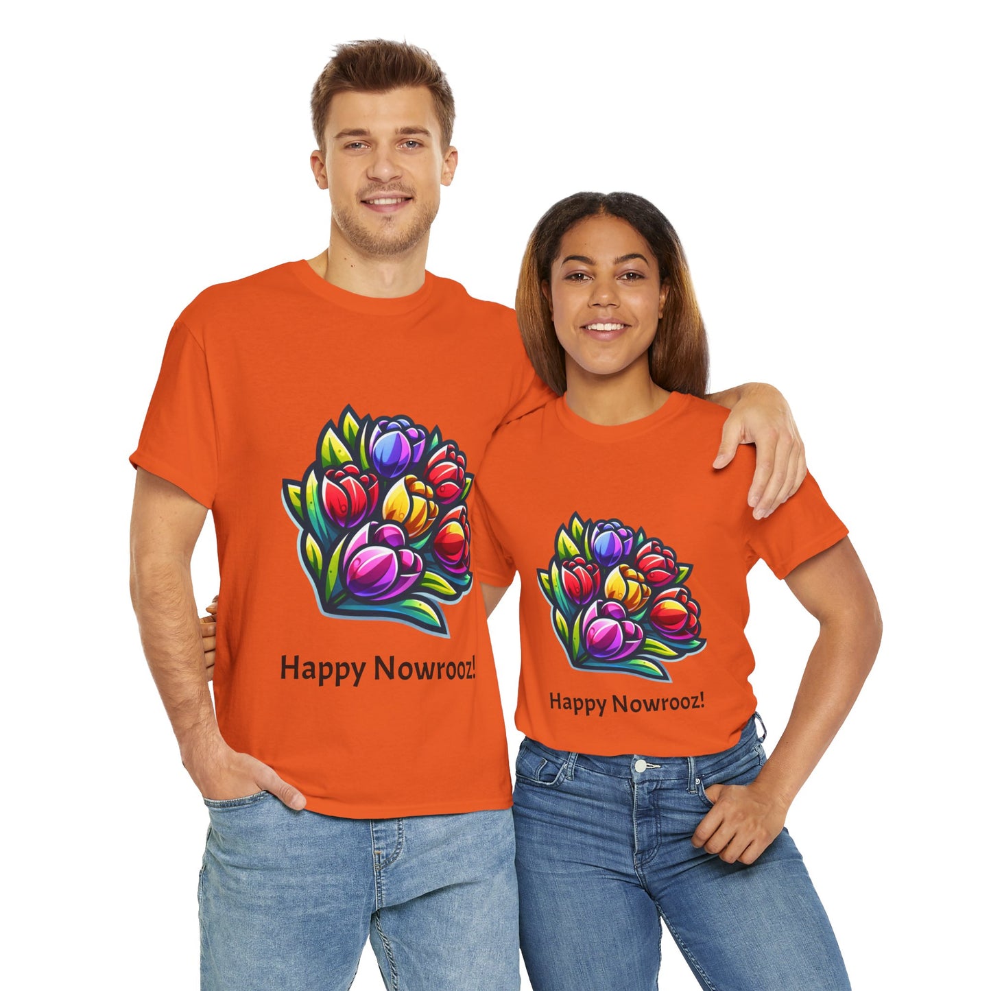 Tulips Unisex Nowrooz Tshirt