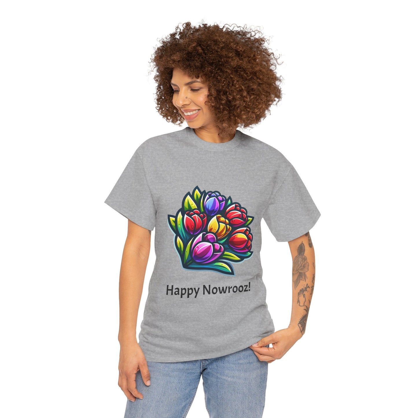 Tulips Unisex Nowrooz Tshirt