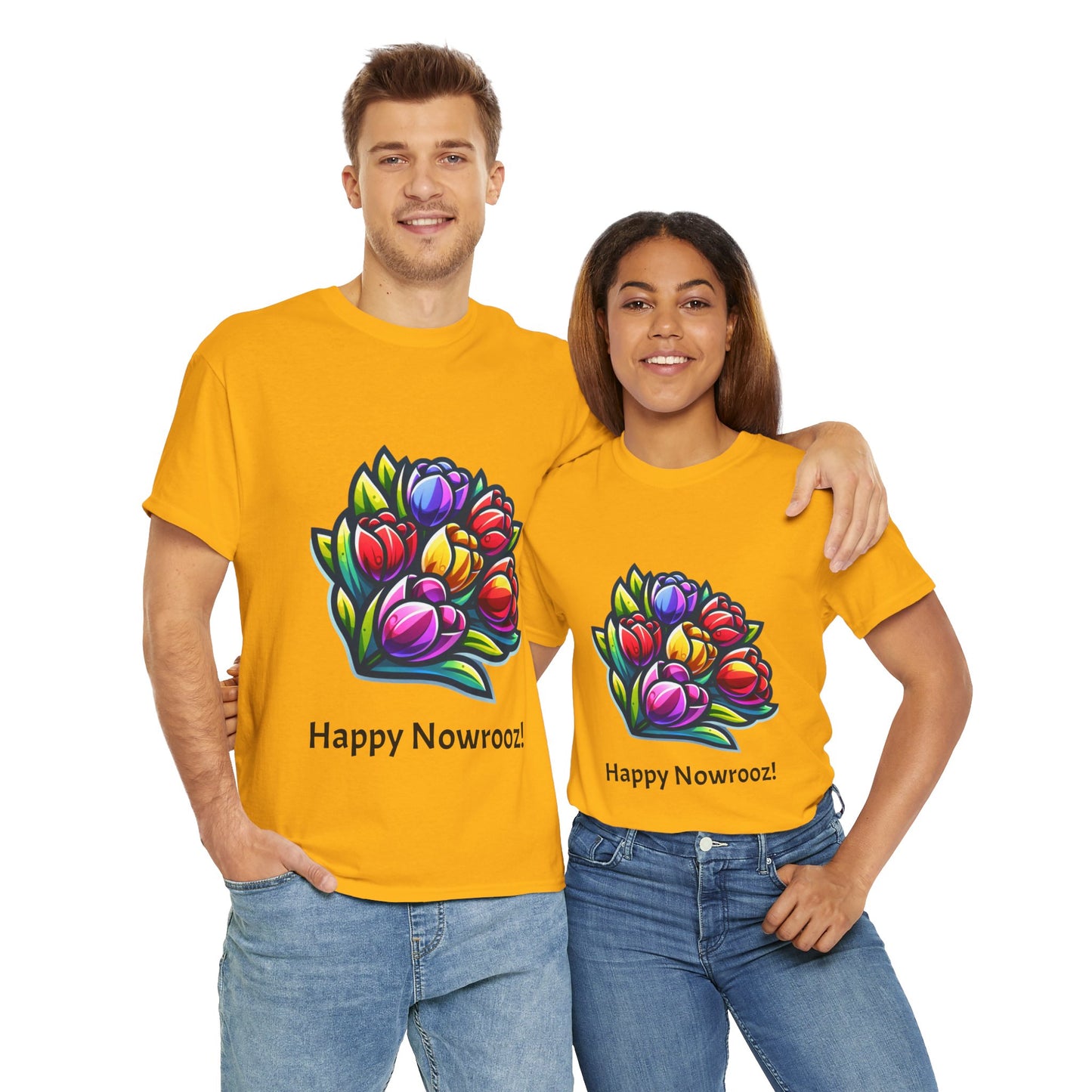 Tulips Unisex Nowrooz Tshirt