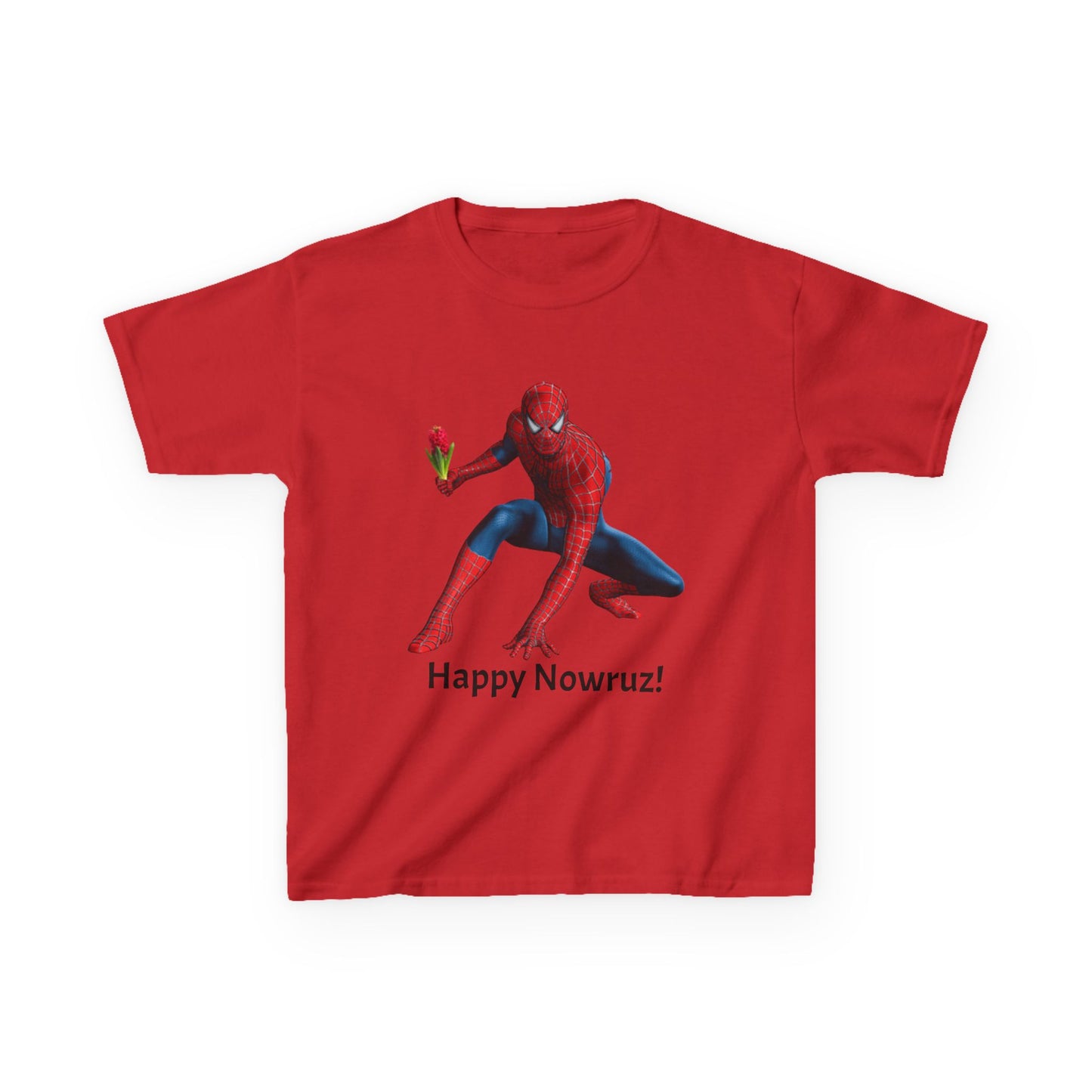 Spiderman Kids Nowruz Tshirt (10 - 18 yrs. Old)