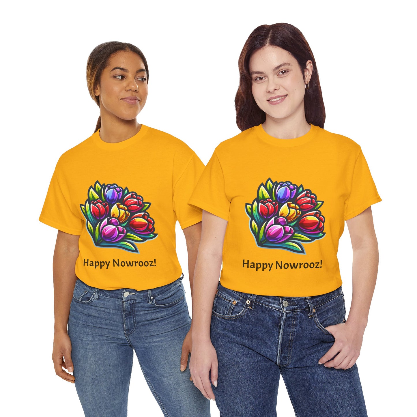 Tulips Unisex Nowrooz Tshirt