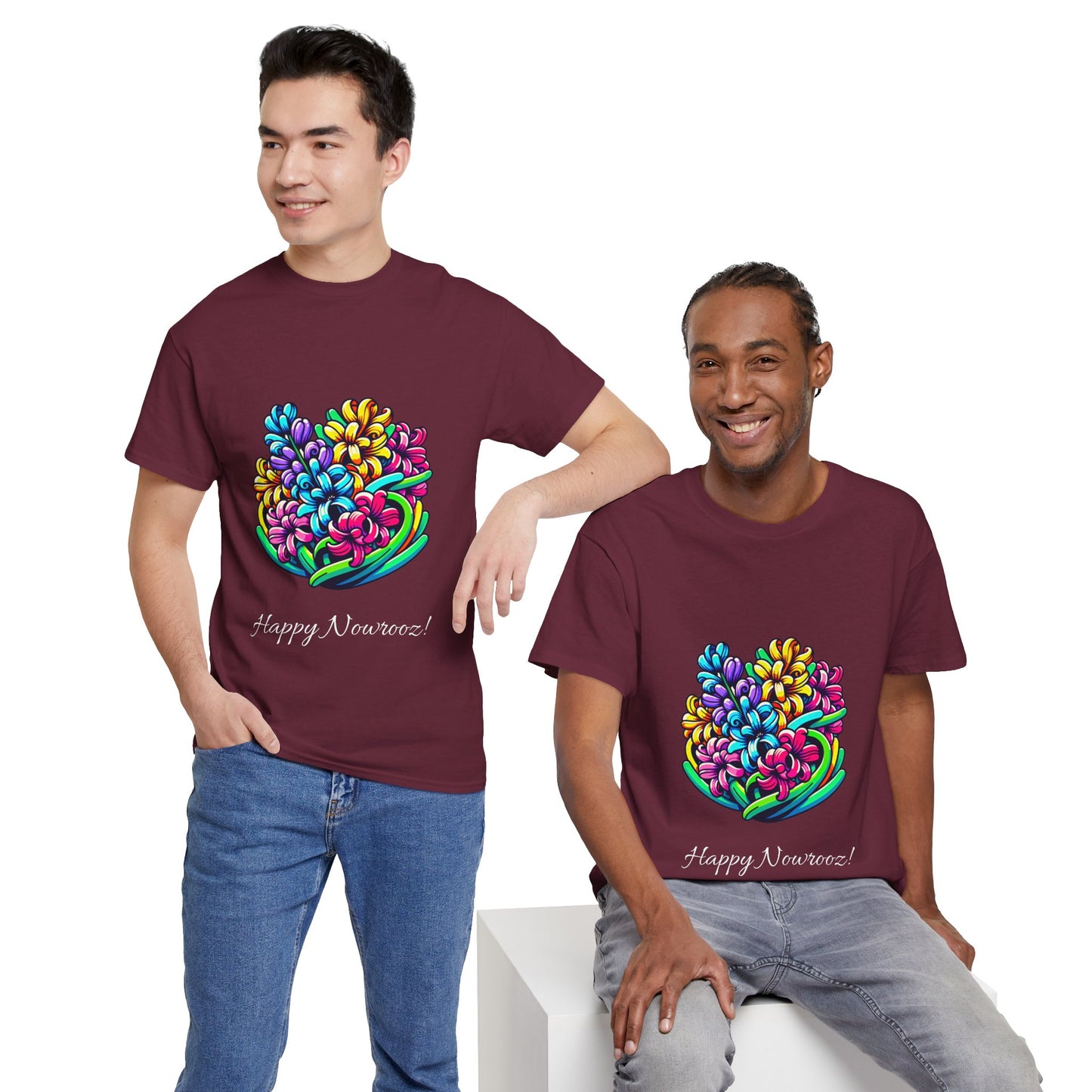 Hyacinth-mix Unisex Nowruz Tshirt