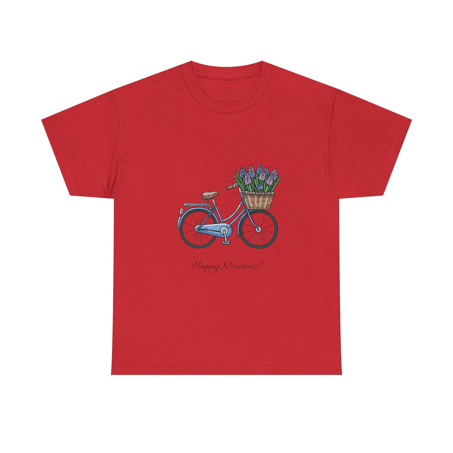 Hyacinth-bike Unisex Nowrooz Tshirt