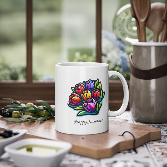 Tulips Nowruz Mug