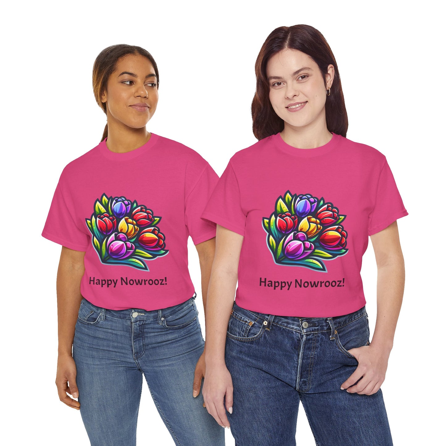 Tulips Unisex Nowrooz Tshirt