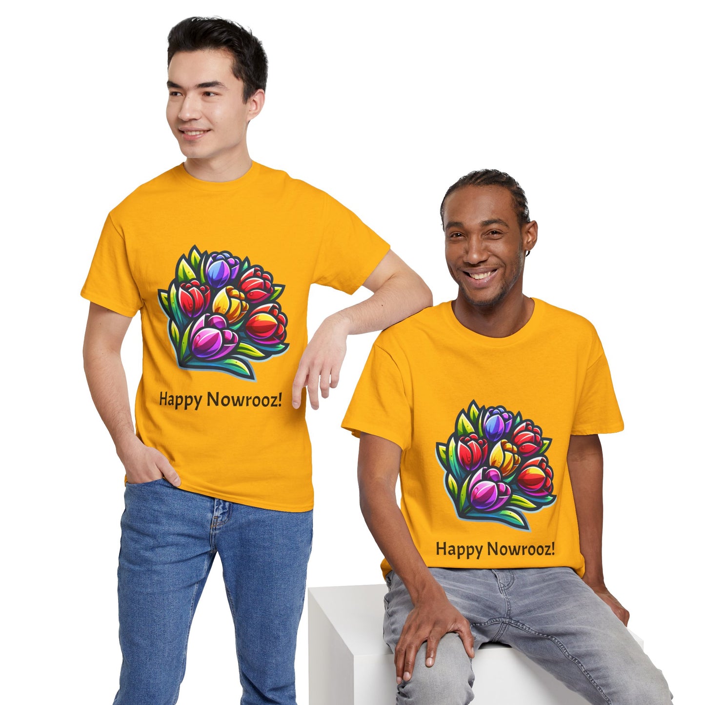 Tulips Unisex Nowrooz Tshirt