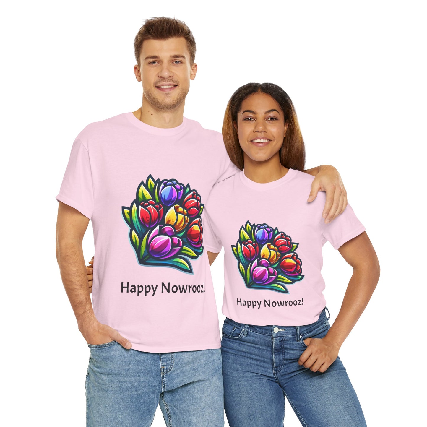 Tulips Unisex Nowrooz Tshirt