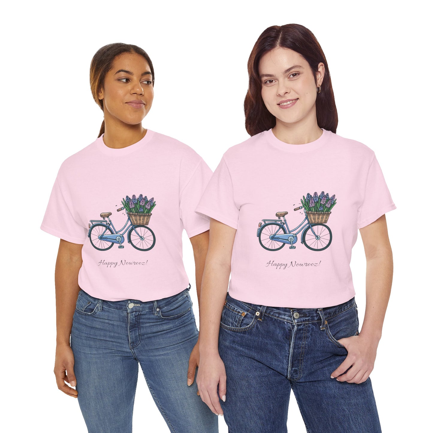 Hyacinth-bike Unisex Nowrooz Tshirt