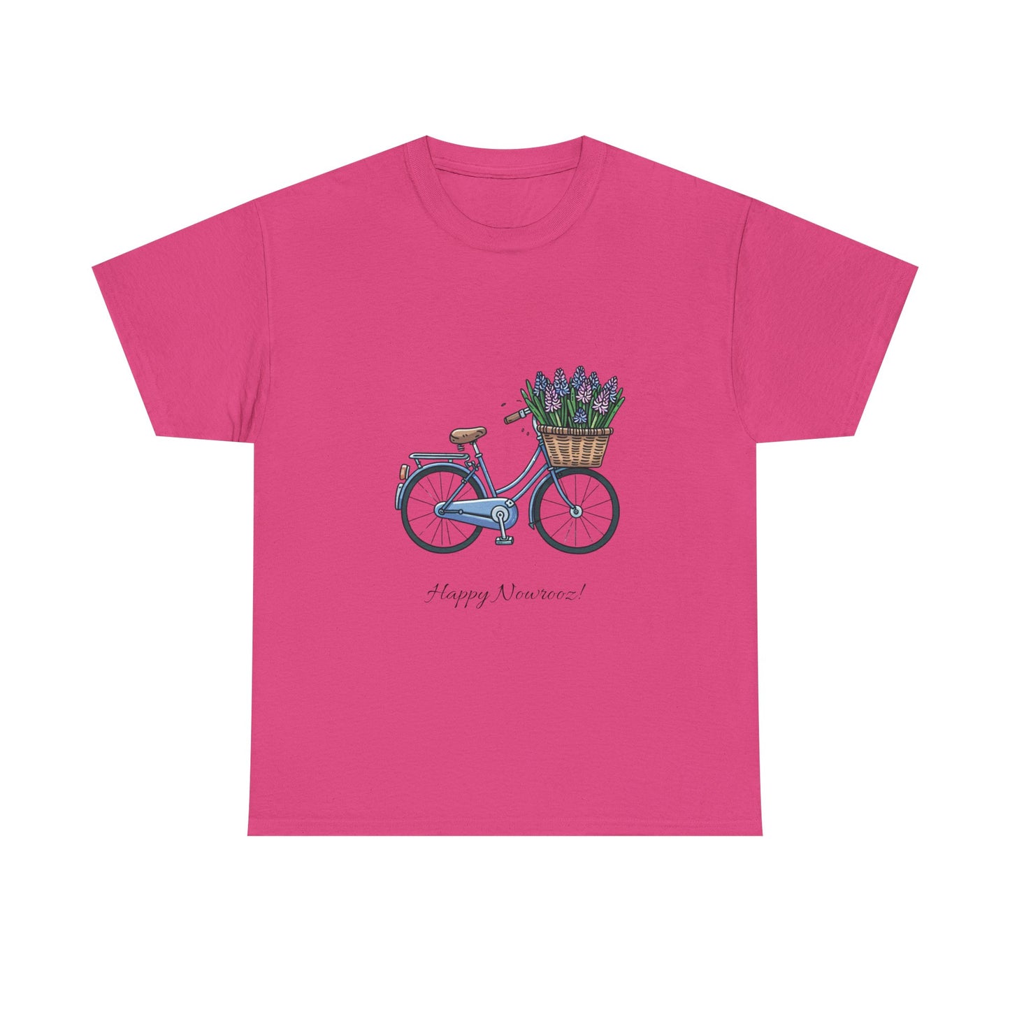 Hyacinth-bike Unisex Nowrooz Tshirt