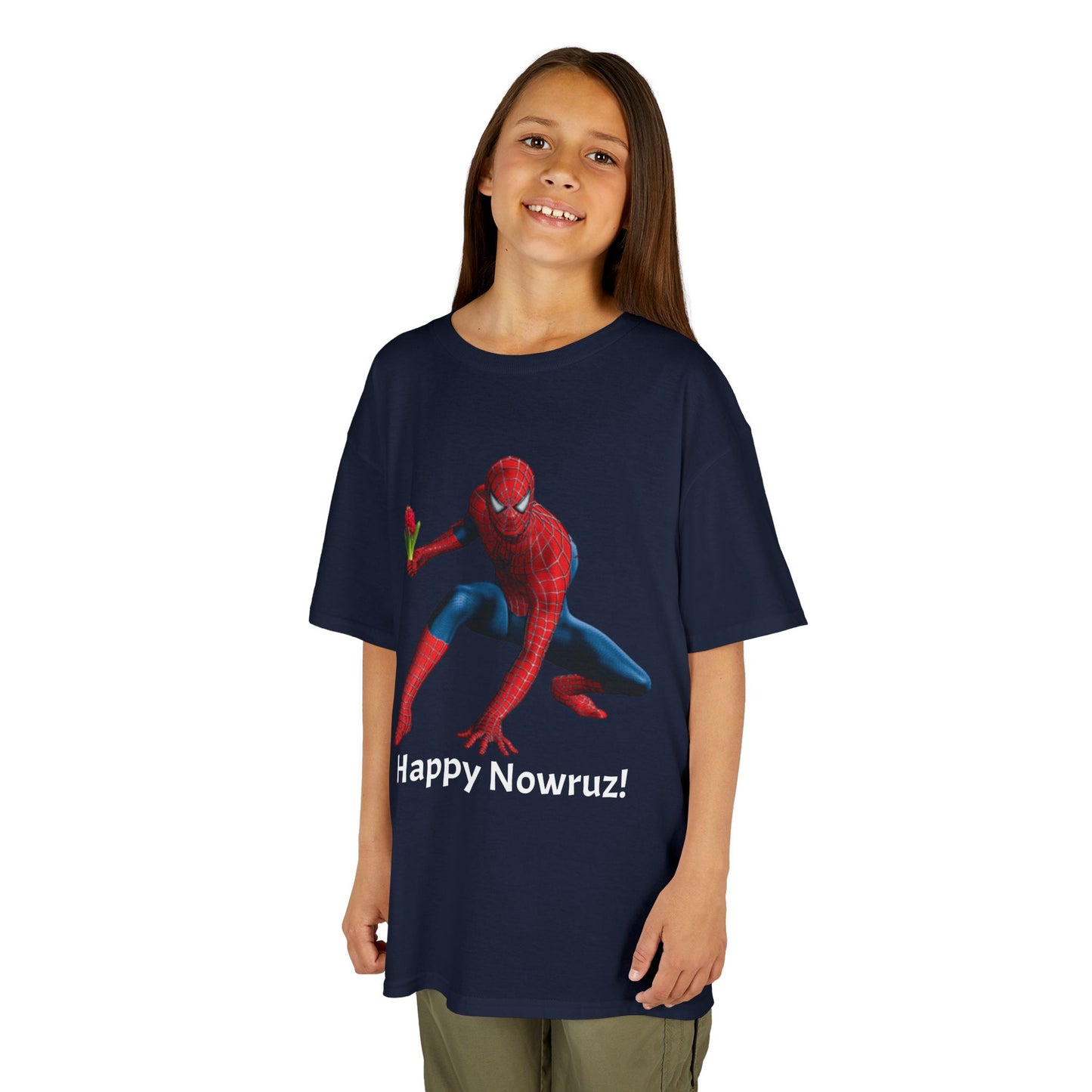 Spiderman Kids Nowruz Tshirt (10 - 18 yrs. Old)