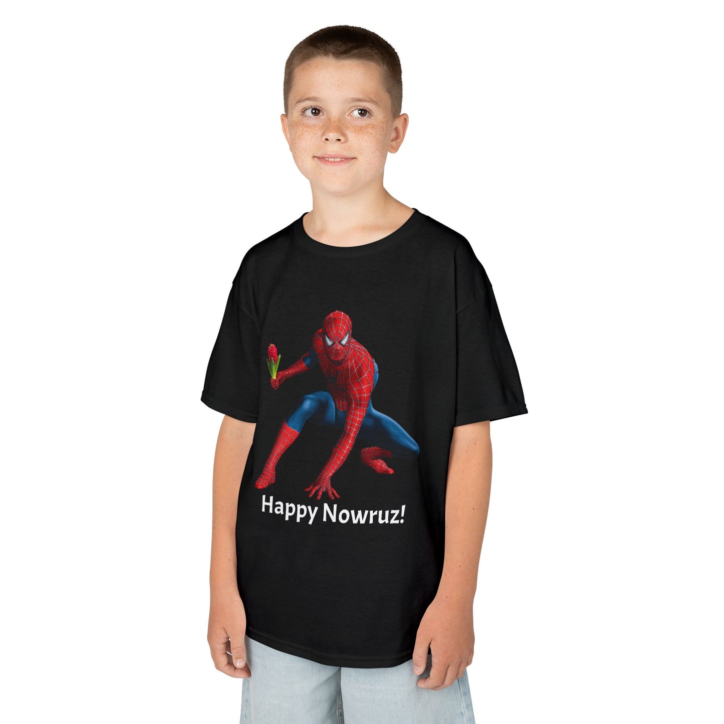 Spiderman Kids Nowruz Tshirt (10 - 18 yrs. Old)