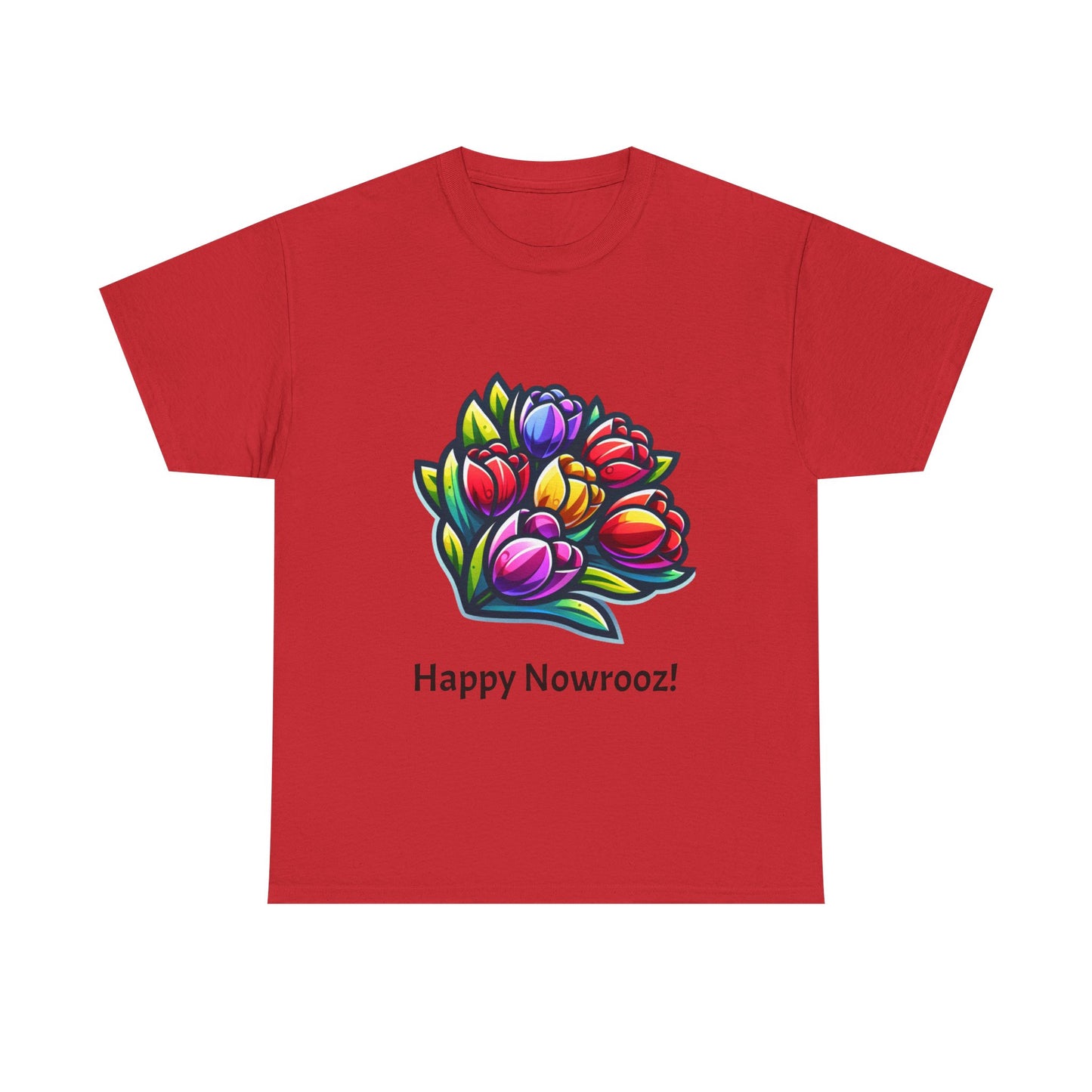 Tulips Unisex Nowrooz Tshirt