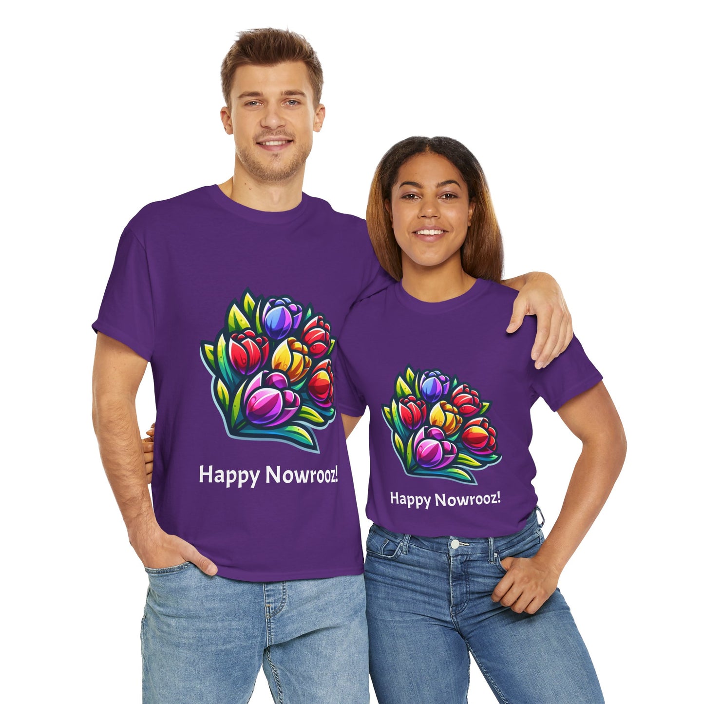 Tulips Unisex Nowrooz Tshirt