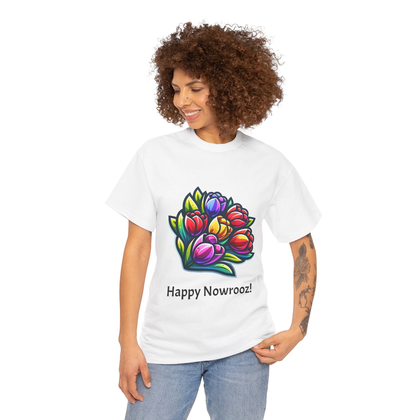 Tulips Unisex Nowrooz Tshirt