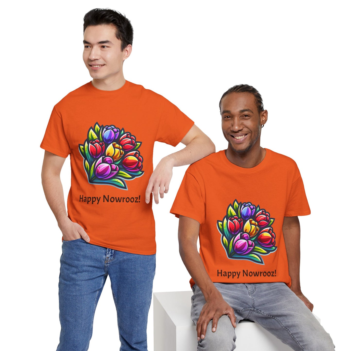 Tulips Unisex Nowrooz Tshirt