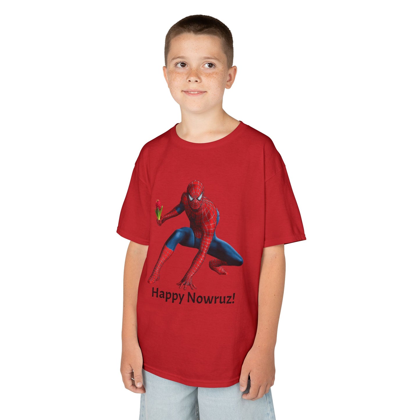 Spiderman Kids Nowruz Tshirt (10 - 18 yrs. Old)