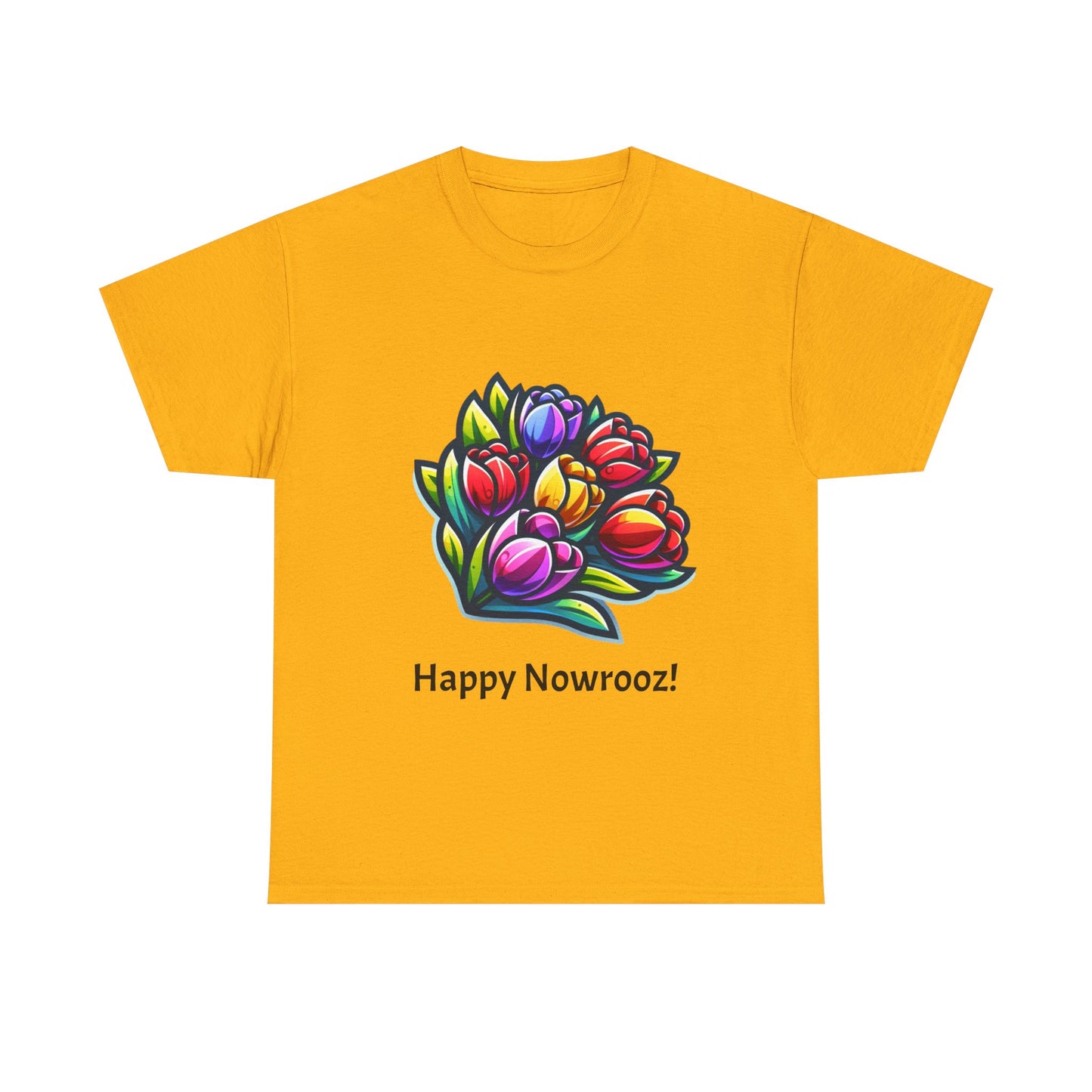 Tulips Unisex Nowrooz Tshirt