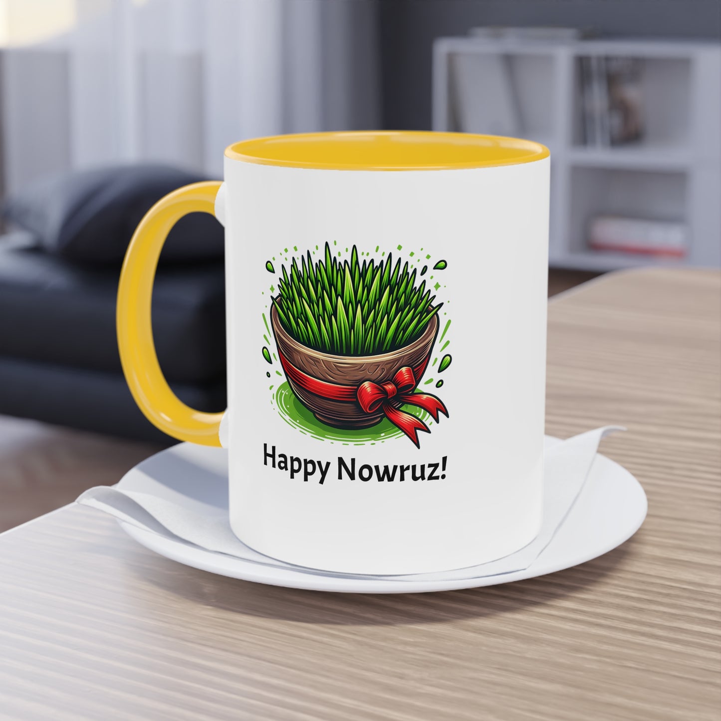 Sabzeh24 Nowruz two-tone Mug