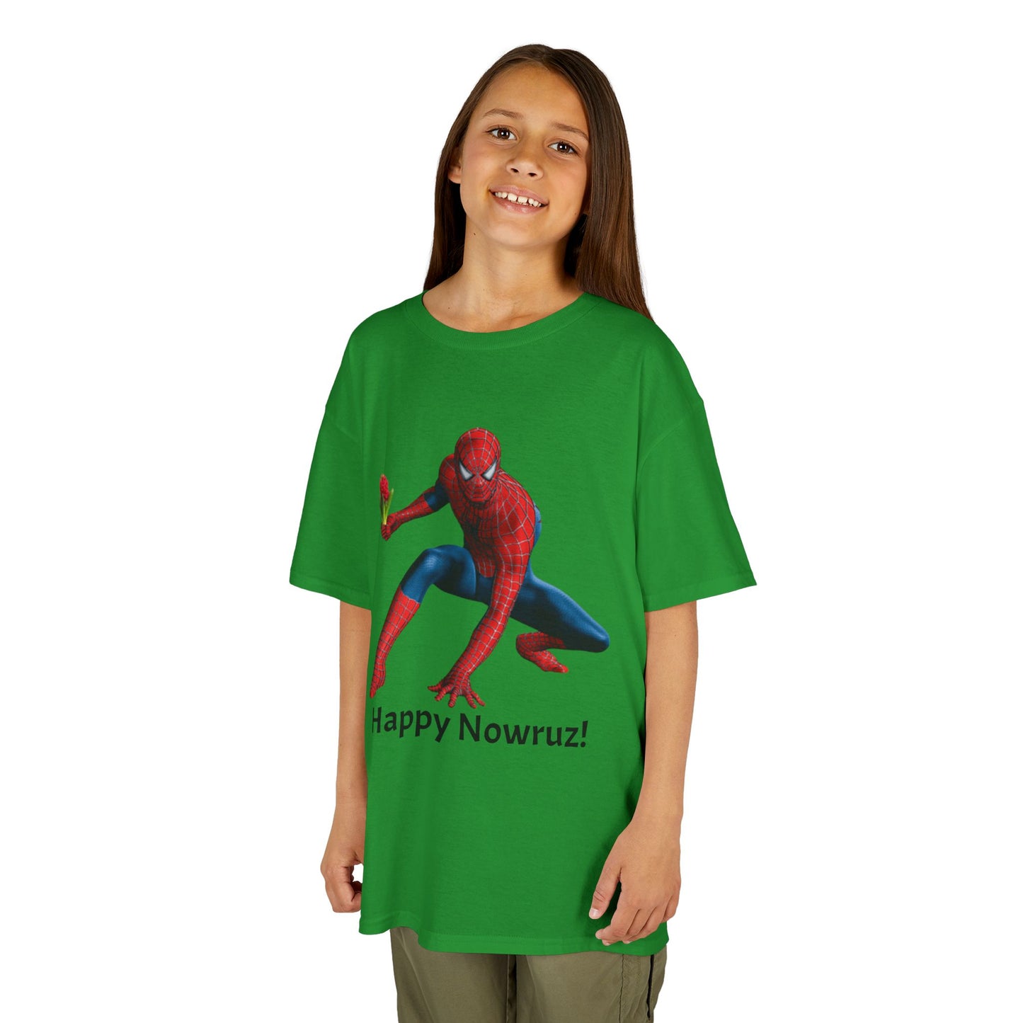 Spiderman Kids Nowruz Tshirt (10 - 18 yrs. Old)