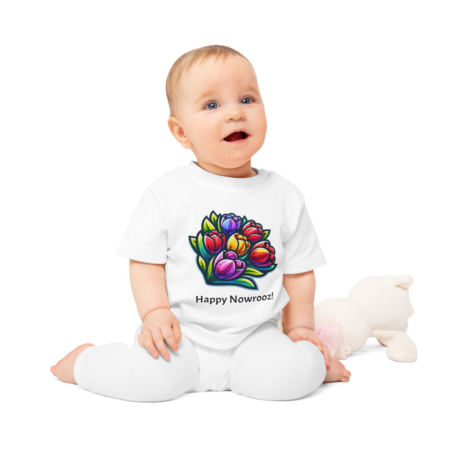 Tulips Little Nowruz Tshirt (6M - 24M)