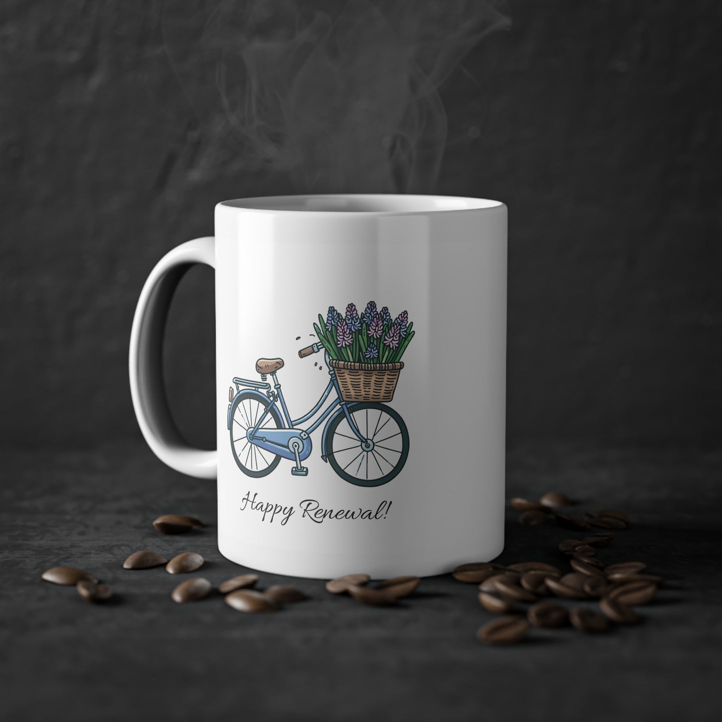 Hyacinth-bike Nowruz Mug