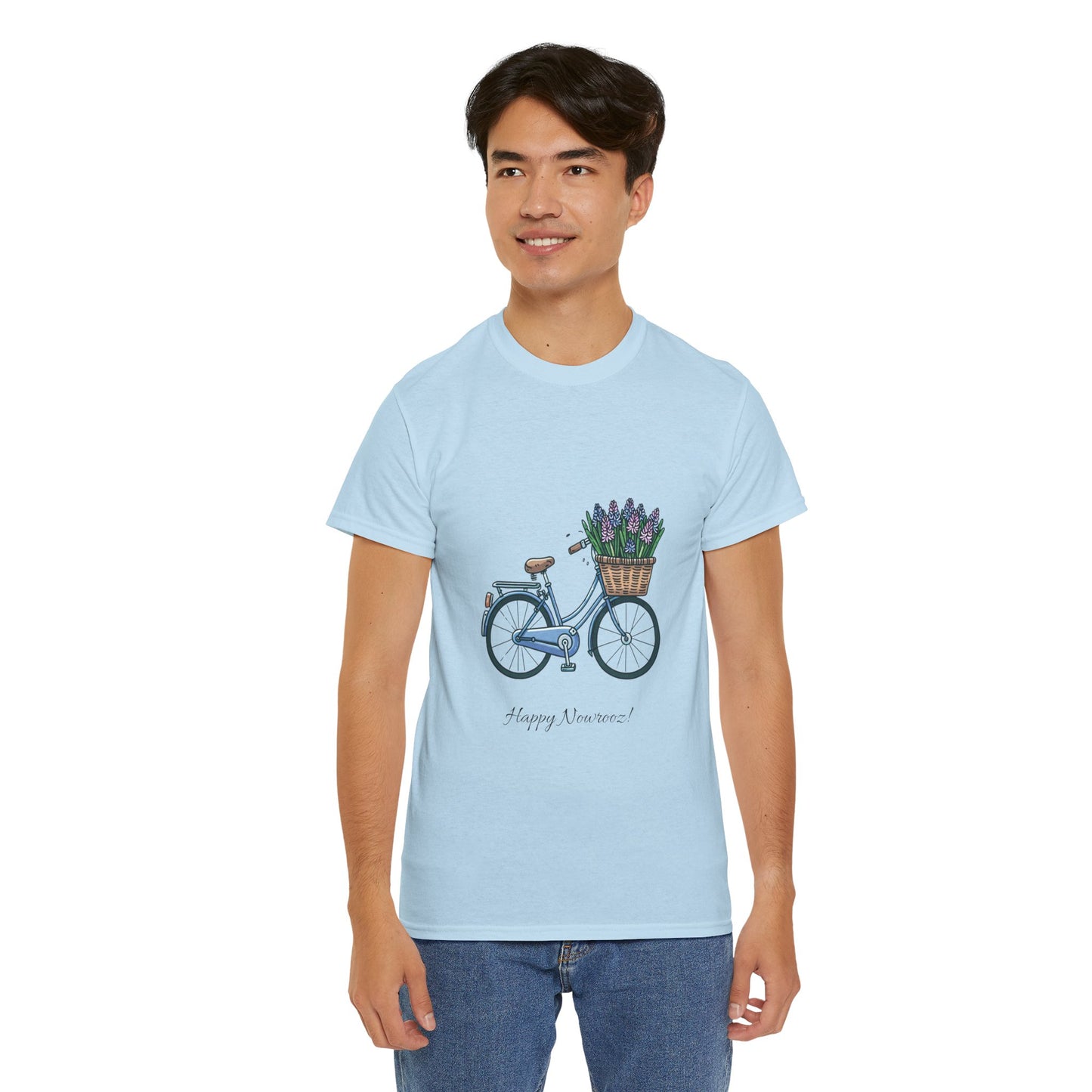 Hyacinth-bike Unisex Nowrooz Tshirt