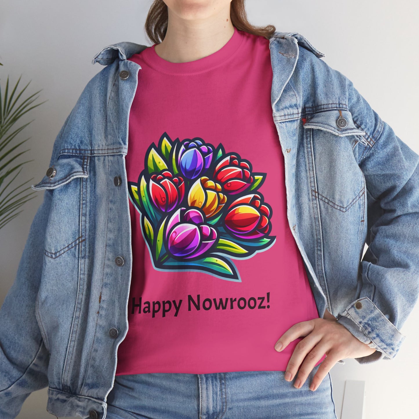 Tulips Unisex Nowrooz Tshirt