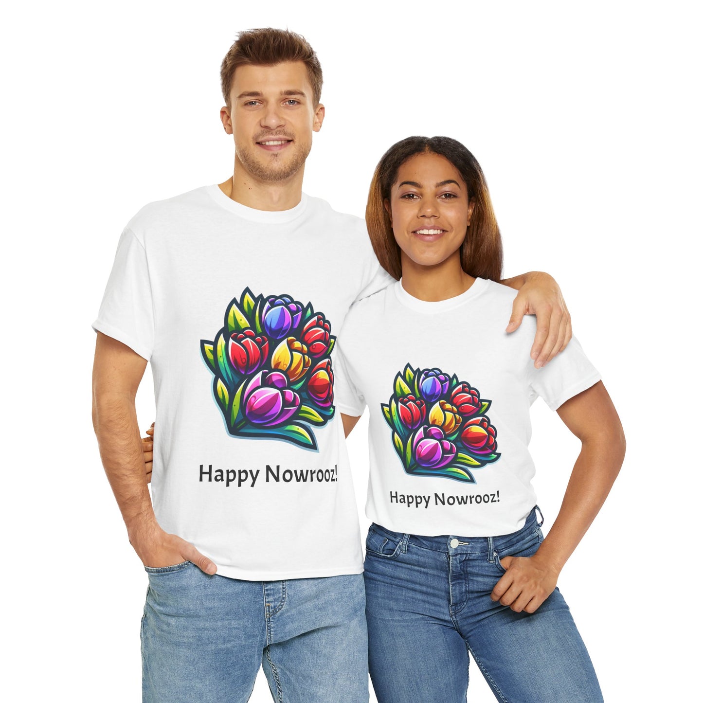 Tulips Unisex Nowrooz Tshirt