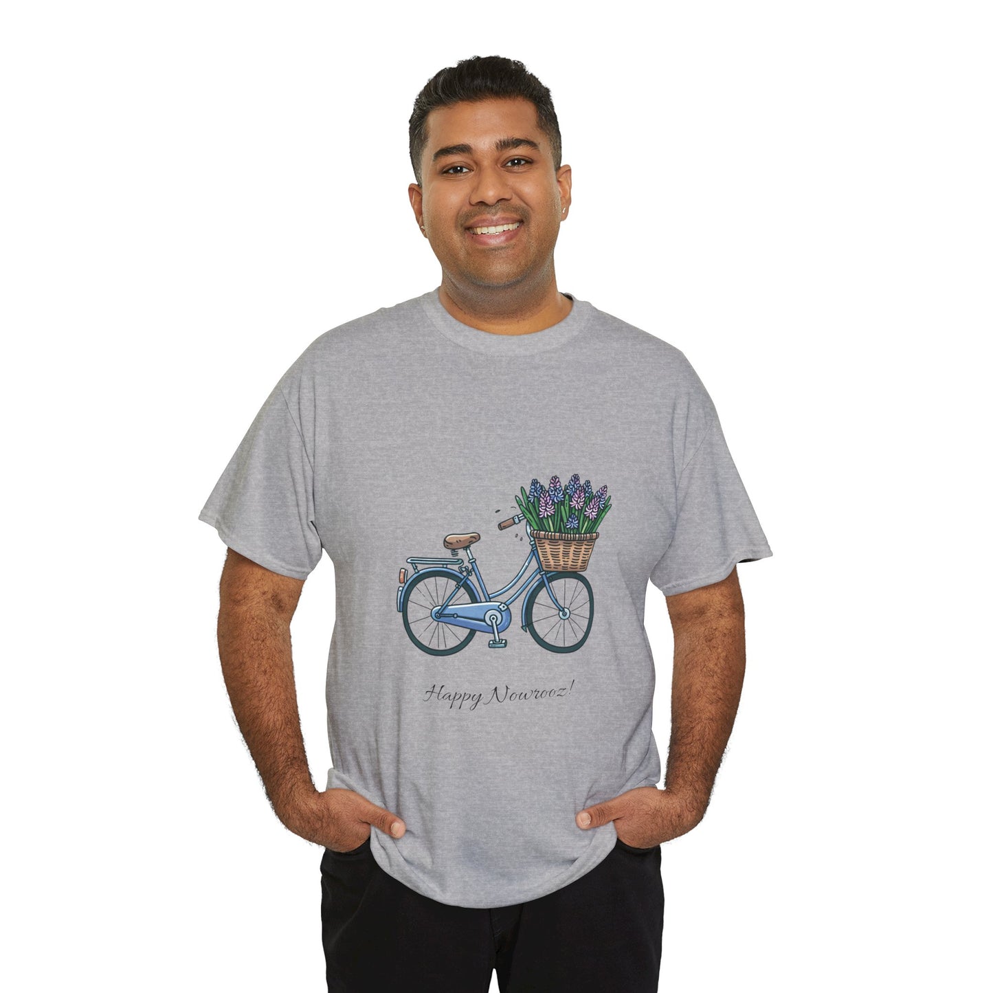 Hyacinth-bike Unisex Nowrooz Tshirt