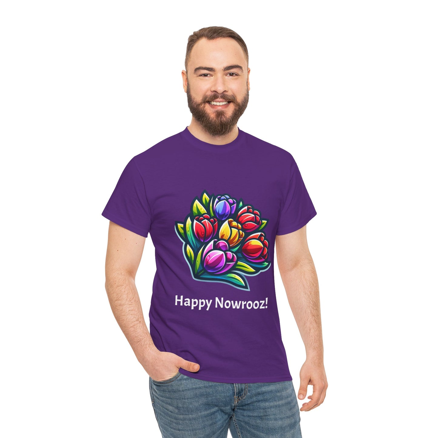 Tulips Unisex Nowrooz Tshirt