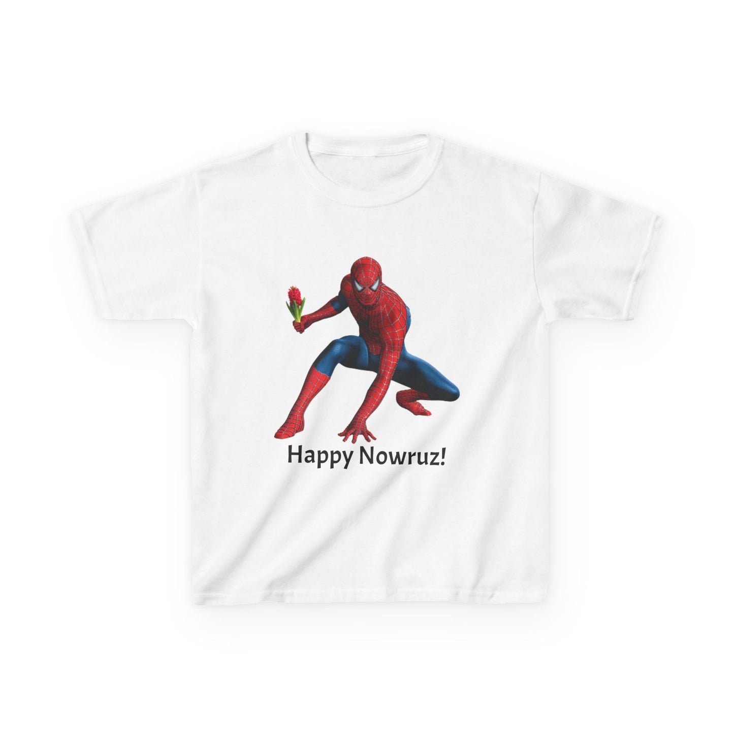 Spiderman Kids Nowruz Tshirt (10 - 18 yrs. Old)