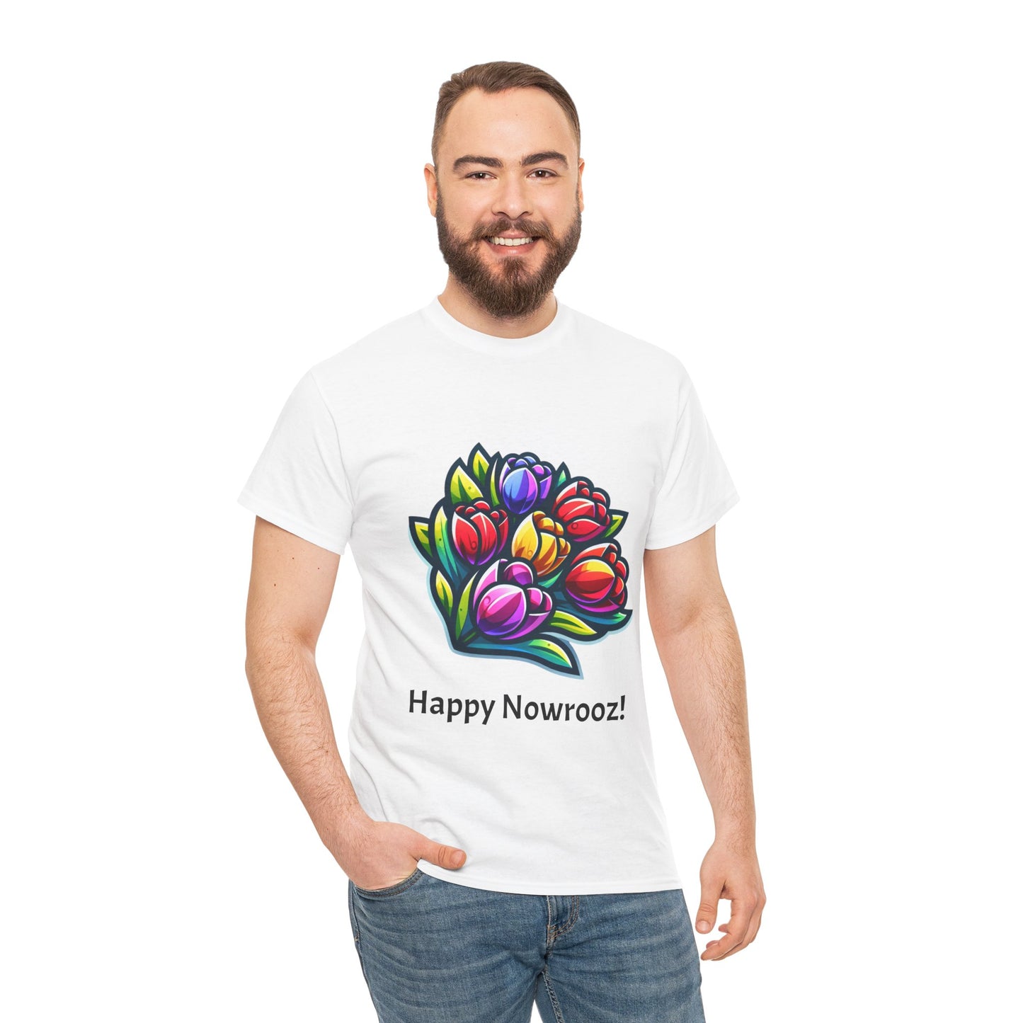 Tulips Unisex Nowrooz Tshirt