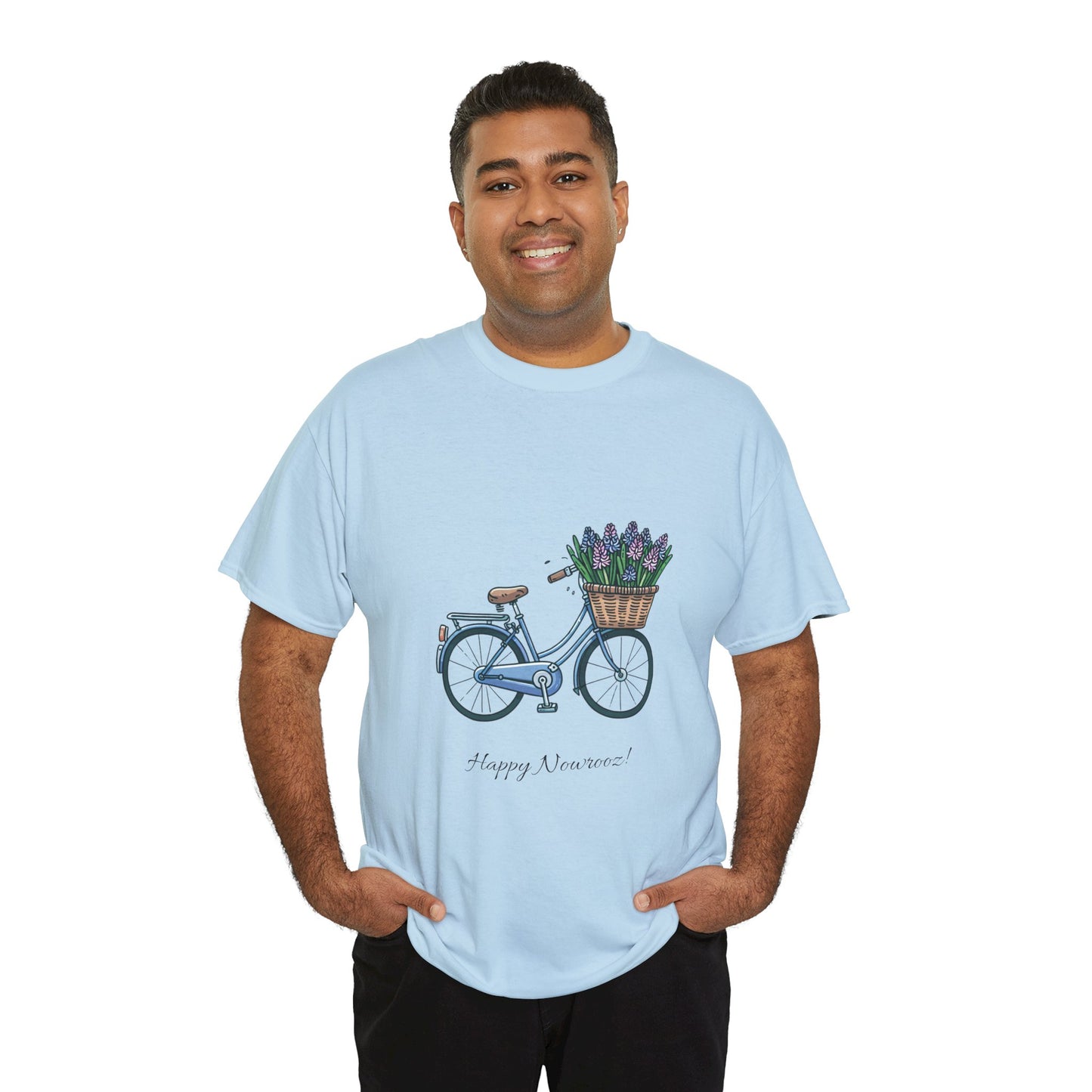 Hyacinth-bike Unisex Nowrooz Tshirt