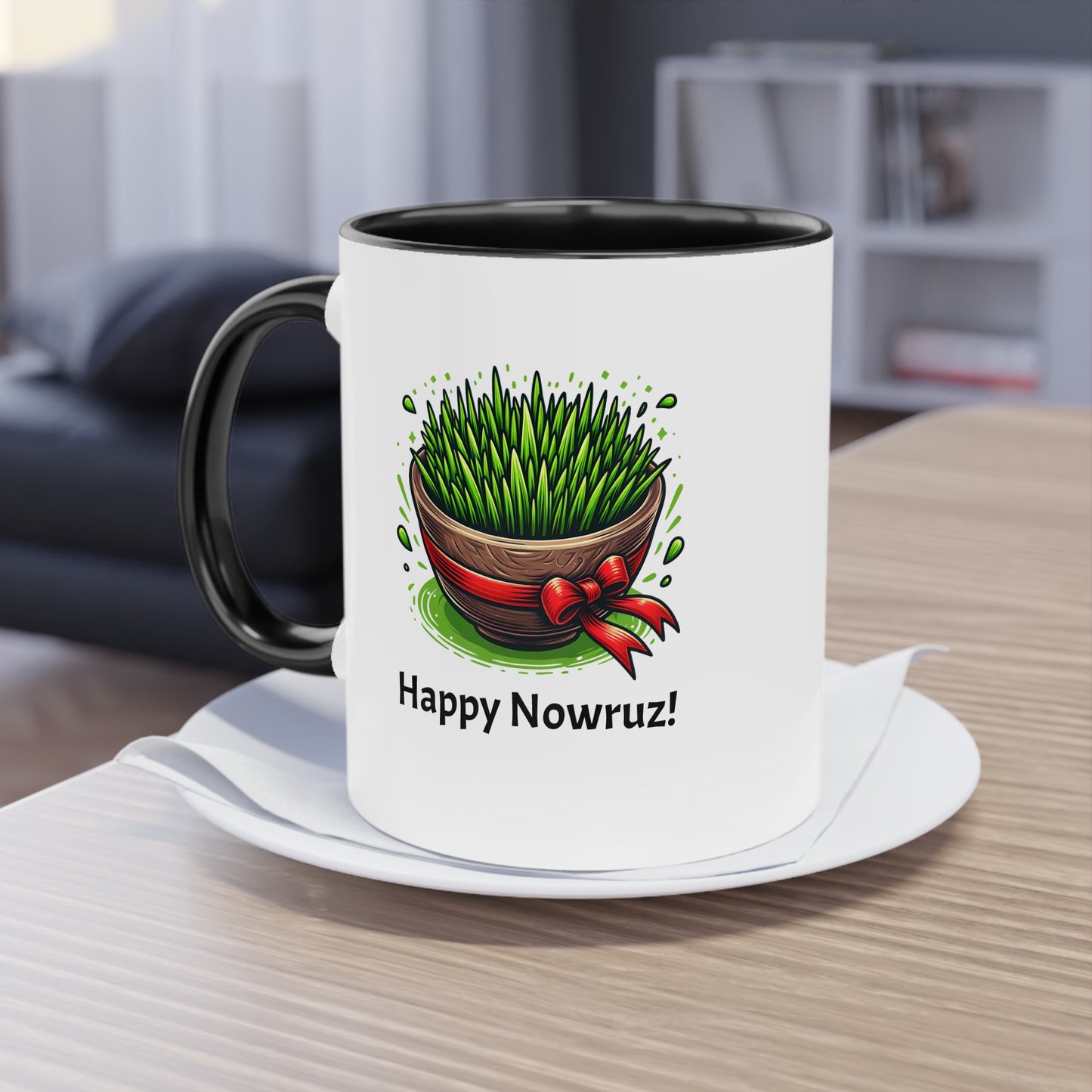 Sabzeh24 Nowruz two-tone Mug