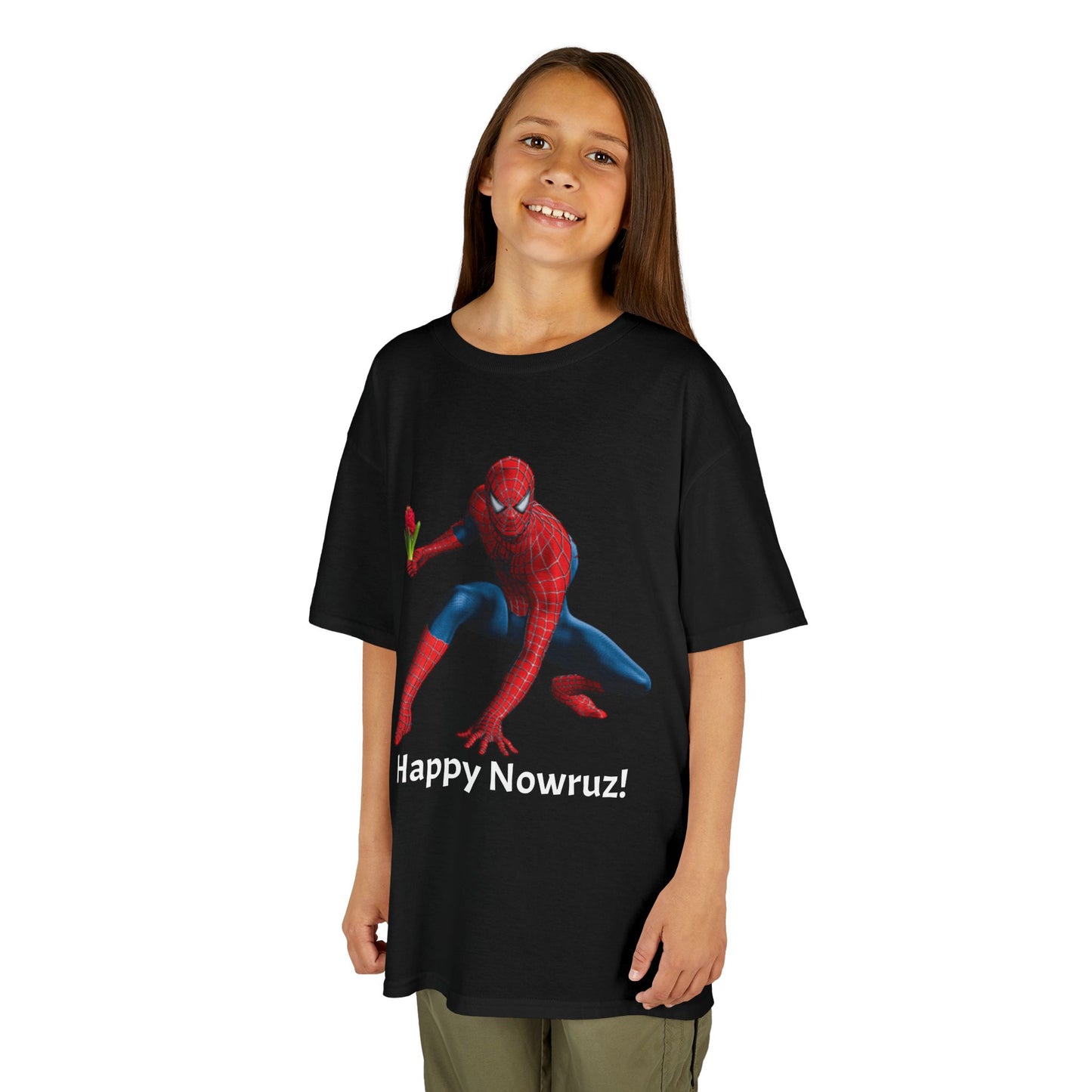 Spiderman Kids Nowruz Tshirt (10 - 18 yrs. Old)