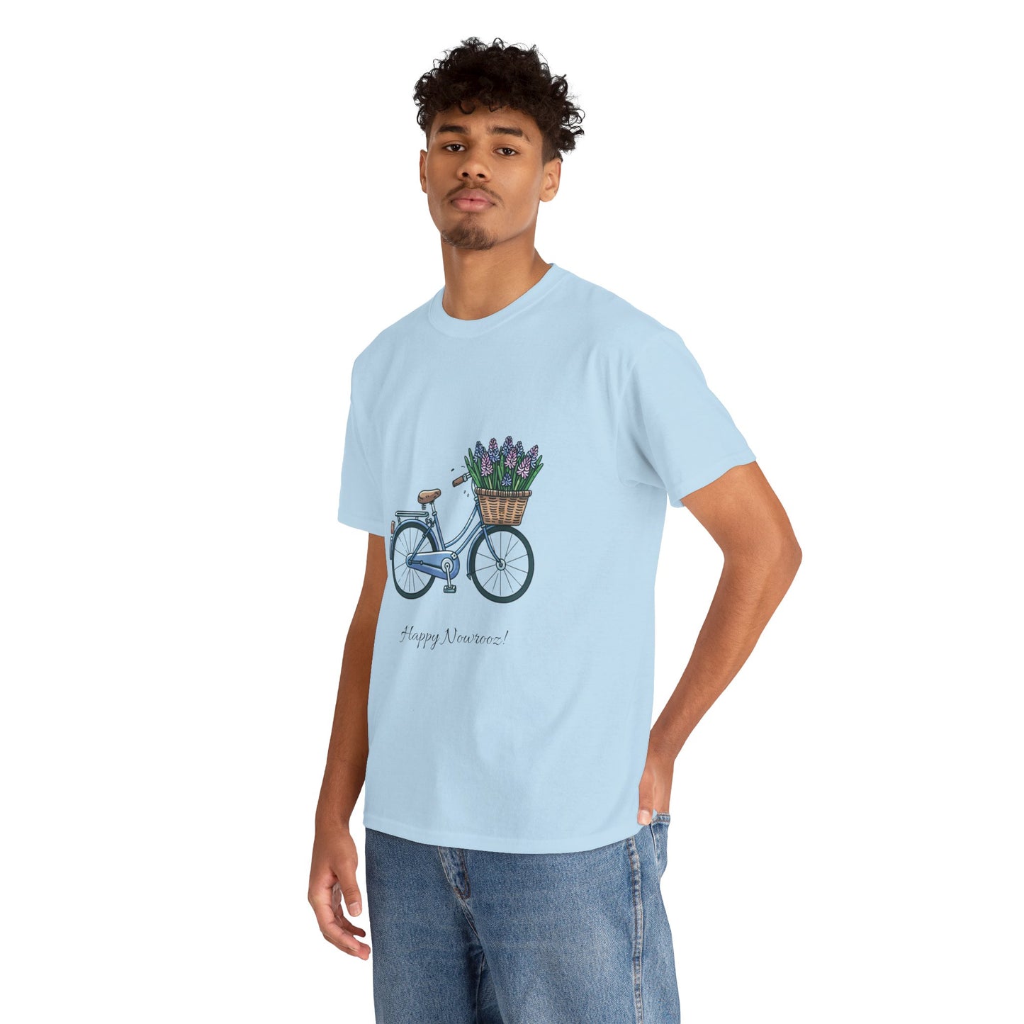 Hyacinth-bike Unisex Nowrooz Tshirt